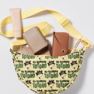 Uniqlo Yellow Totoro Themed Bag